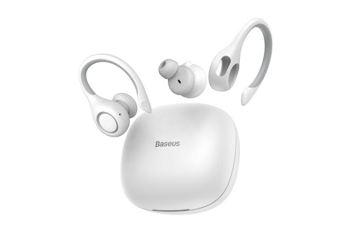 Casti Baseus Encok W17 True Wireless, Bluetooth, White
