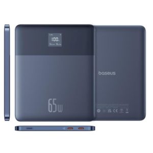 Acumulator-Baseus-extern-Blade-12000mAh-65W-Afișaj-Digital-Albastru