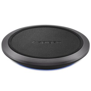 1 cel mai bun incarcator wireless - Incarcator Spigen Wireless Fast Charger 10W Black