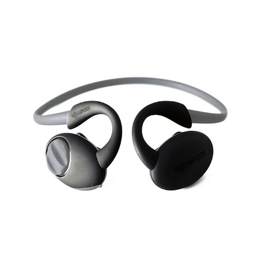 Casti Boompods Sportpods Dark Grey