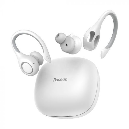 Casti True Wireless Baseus Bluetooth White