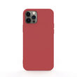 Husa iPhone 12 / 12 Pro Lemontti Silicon Soft Slim Santa Red