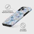 Husa iPhone 14 Pro Burga Dual Layer Give Me Butterflies
