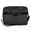 Geanta laptop Guess PU 4G Metal Logo Gri (15-16 inch)