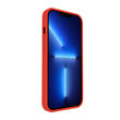 Husa iPhone 13 Lemontti Liquid Silicon Red