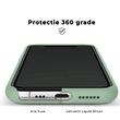 Husa iPhone 11 Pro Lemontti Liquid Silicon Light Green