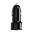 Incarcator Auto 2.4A USB si Type-C Mcdodo Dual Port 36W Black