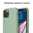 Husa iPhone 11 Pro Lemontti Liquid Silicon Light Green