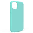 Husa iPhone 11 Pro Lemontti Liquid Silicon Tiffany Blue