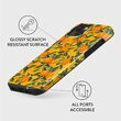 Husa iPhone 14 Burga Dual Layer Orange Lemonade
