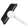 Cablu Type-C Baseus Maruko Video White (1m, 2.1A, cu functie de suport)