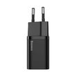 Incarcator Retea Type-C Baseus Super Si Quick Charger 20W Black