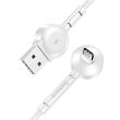 Cablu Type-C Baseus Maruko Video White (1m, 2.1A, cu functie de suport)
