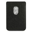 Suport Magnetic Card Karl Lagerfeld Saffiano Choupette Head Negru