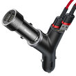 Incarcator Auto Baseus Y-type Splitter Dual USB + Bricheta Black