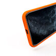 Husa iPhone 11 Pro Lemontti Liquid Silicon Orange