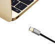 Cablu Type-C Mcdodo Fast Grey (1m, 2.4A max, USB 3.0, golden plated)