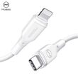 Cablu Lightning la Type-C Mcdodo White Series White