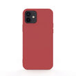 Husa iPhone 12 / 12 Pro Lemontti Silicon Soft Slim Santa Red