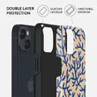 Husa iPhone 14 Burga Dual Layer Vitamin Sea