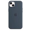 Husa Originala iPhone 14 Plus Apple Silicon, MagSafe, Storm Blue