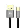 Cablu Type-C Mcdodo Fast Grey (1m, 2.4A max, USB 3.0, golden plated)