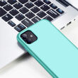 Husa iPhone 11 Pro Max Lemontti Liquid Silicon Tiffany Blue