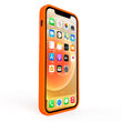 Husa iPhone 12 Pro Max Lemontti Liquid Silicon Orange