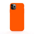 Husa iPhone 11 Pro Lemontti Liquid Silicon Orange