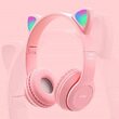 Casti Bluetooth Over-Ear Wireless OEM Cat's Ears Light Pink