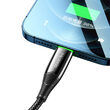 Cablu Type-C la Lightning Mcdodo Shark Series Black (PD, 1.2m, 20W, oprire automata)