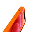 Husa iPhone 12 Pro Max Lemontti Liquid Silicon Orange