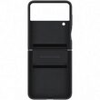 Husa Originala Samsung Galaxy Z Flip4 Flap Leather Cover Black
