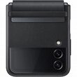 Husa Originala Samsung Galaxy Z Flip4 Flap Leather Cover Black