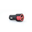 Lemontti Set Incarcator Auto Fast Charge 3.1A 2 porturi USB-A QC 3.0 + USB-A si cablu Type-C 1m
