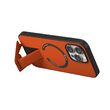 Husa cu suport iPhone 14 Pro Max Devia Randy Series Magnetic Orange