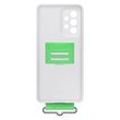 Husa Originala Samsung Galaxy A53 5G Silicone Cover with Strap White