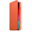 Apple Husa Original Leather Folio iPhone XS Max Sunset