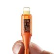 Cablu Mcdodo Amber Series Fast Charging Type-C la Lightning ,36W, 1,2m Orange