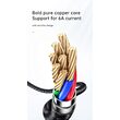 Cablu Super Fast Charging Lightning, MicroUSB si Type-C Mcdodo Grenade Series 3 in 1, 1.2m, Black