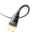 Cablu Mcdodo Amber Series Fast Charging Type-C la Lightning ,36W, 1,2m Black