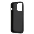 Husa iPhone 14 Pro Max Guess Leather 4G Metal Logo Grey