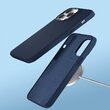 Husa iPhone 14 Plus Devia Nature Series Silicone Magnetic Navy Blue