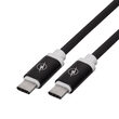 Cablu Type-C la Type-C HQcable Charge & Sync 1m, Black