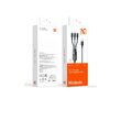 Cablu Super Fast Charging Lightning, MicroUSB si Type-C Mcdodo Grenade Series 3 in 1, 1.2m, Black