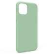 Husa iPhone 11 Pro Lemontti Liquid Silicon Light Green