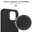 Husa iPhone 11 Pro Lemontti Liquid Silicon Black