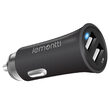 Incarcator Auto Lemontti 3.4A Dual USB Negru resigilat