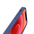 Husa iPhone 12 Pro Max Lemontti Liquid Silicon Dark Blue