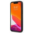 Husa iPhone 13 Pro Karl Lagerfeld Leather Ikonik Karl`s Head Metal Roz